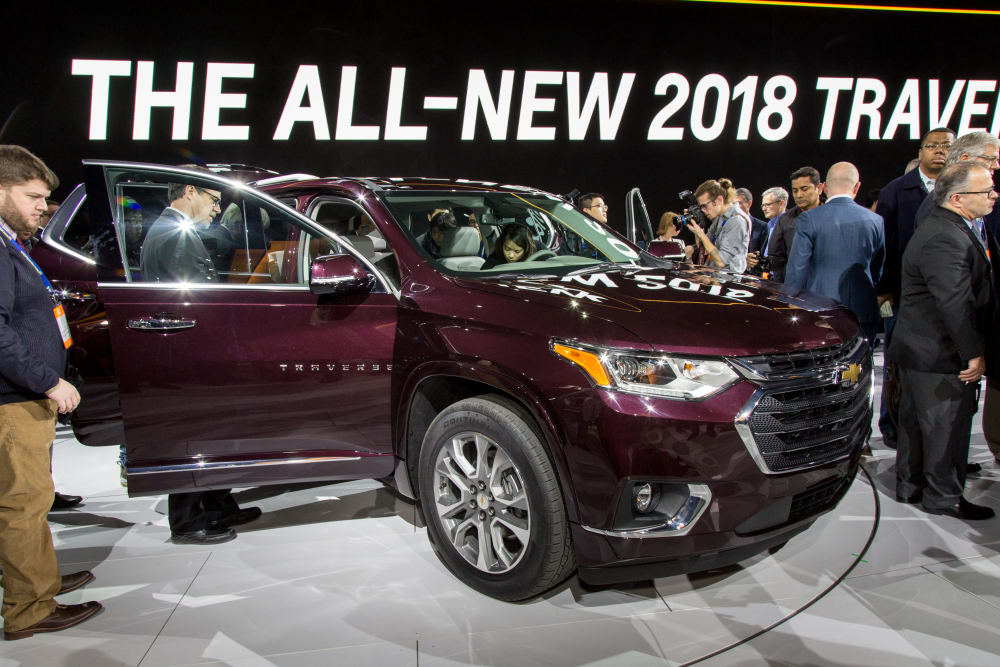 2018 Chevrolet Traverse Starts Under $31,000