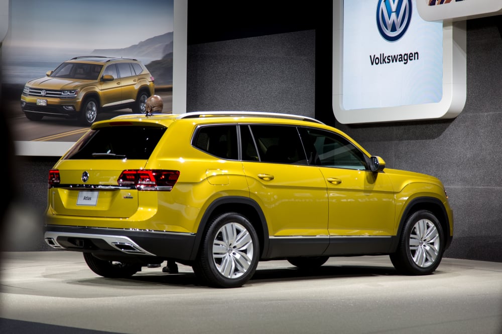 2018 VW Atlas SUV Starts at $31,425
