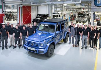 It Took Nearly 40 Years to Produce the 300,000th Mercedes G-Class