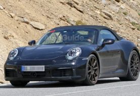 Porsche 992 Convertible Resurfaces for Hot Weather Testing
