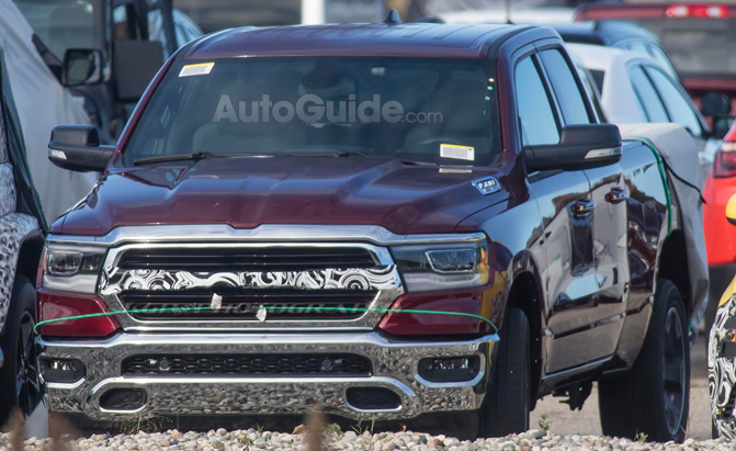 2019 Ram 1500 Caught by the Camera Without its Camo