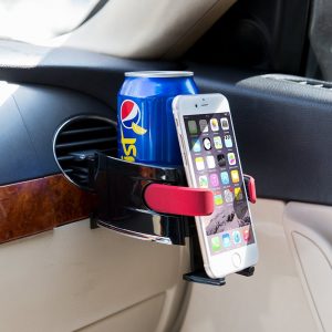 Universal Drink Holder Car Beverag Plastic Universal Cup Holder Automobile Car Mount Cup Holders Auto Air Vent Mount Stand Black