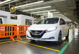 2018 Nissan Leaf Production Kicks Off in Tennessee