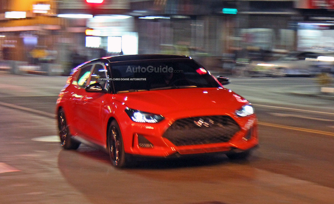 2019 Hyundai Veloster Spied During Video Shoot