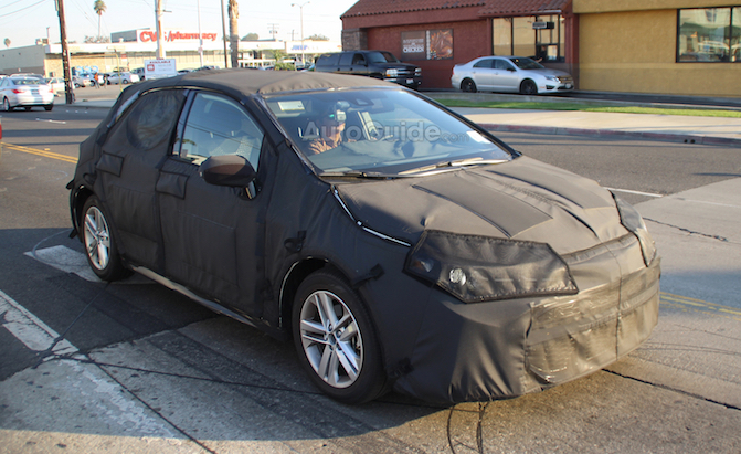 Heavily Updated 2019 Toyota Corolla iM Spied Testing Again