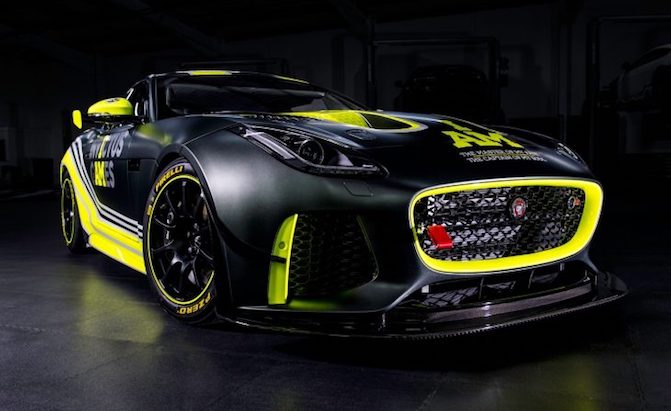 Jaguar Unveils F-Type GT4 Racecar to be Driven by Wounded Veterans