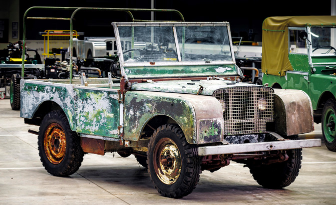Land Rover Celebrates 70 Years with Cool Restoration Project