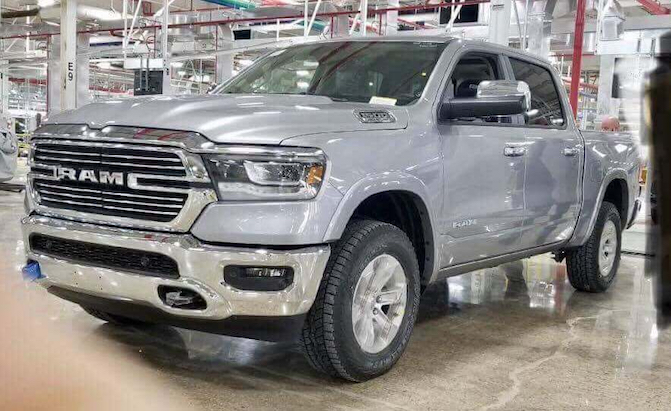 Leaked 2019 Ram 1500 Image Shows Off Truck’s all-new Front End