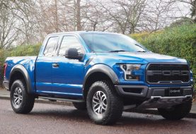 Right Hand Drive Ford F-150 Raptor has Come to Dominate London's Streets