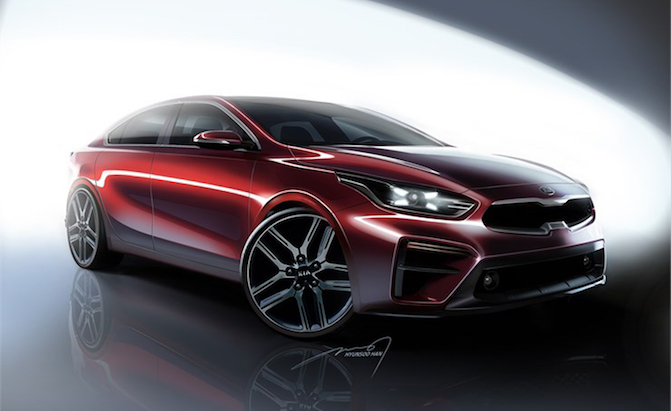 The 2019 Kia Forte Sedan Will Debut in Detroit Next Week