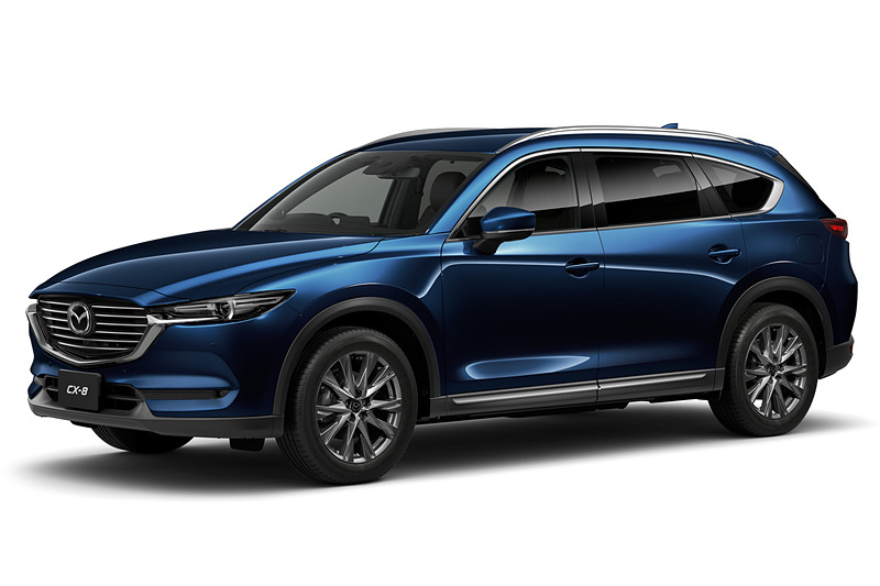 Mazda CX-8 Gets Two 2.5-Liter Engines in Japan, Turbo Makes 230 HP