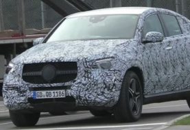 All-New Mercedes GLE Coupe Spied in Briefly in Traffic