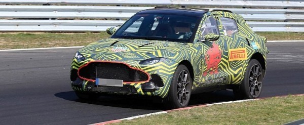 Aston Martin DBX Spotted on Nurburgring, Gets Closer to Production