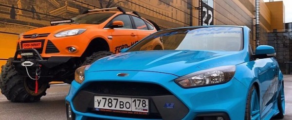 Yes, That&#039;s a Focus RS Cabriolet and a Focus Monster Truck