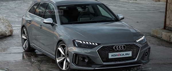 2020 Audi RS4 Avant Looks Good in Latest Rendering