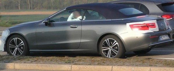Mercedes E-Class Cabrio Spied Testing With Mild Facelift
