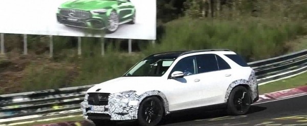 2020 Mercedes-AMG GLE 53 Spied Testing at the Nurburgring, Doesn't Sound Fantast