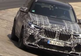 2020 BMW X5 M Spied at the Nurburgring, Puts M Suspension and xDrive to the Test