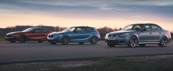 E60 BMW M5 Drag Races 840d Coupe and M140i, Reveals the Progress