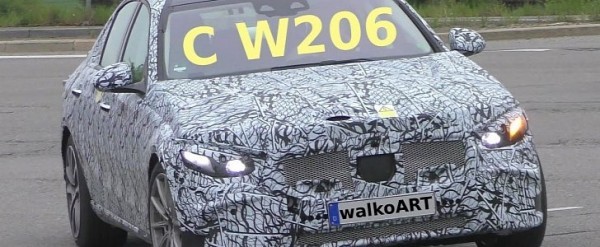 Is Mercedes Testing an Electric 2021 C-Class Sedan (W206)?