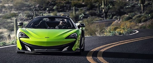 2020 McLaren 600LT Spider Sells in the U.S. from $256,500