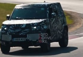 2020 Land Rover Defender Testing Air Suspension at the Nurburgring
