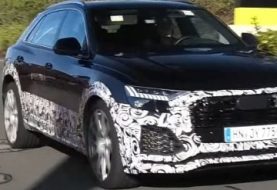 RS Q8 SPied at the Nurburgring, Is a 600+ HP Lamborghini Urus Rival
