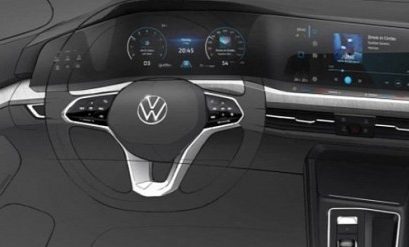 2020 VW Golf 8 Interior and Exterior Sketches Are Very Revealing