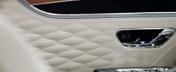 2020 Bentley Flying Spur Interior Teased, Shows 3D Leather