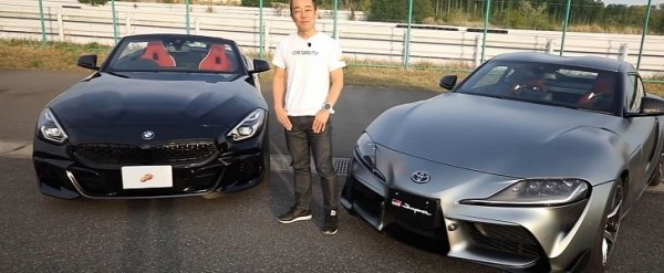 Toyota GR Supra Gets Side-by-Side Comparison With BMW Z4 M40i in Japan