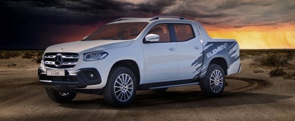 Mercedes-Benz X-Class Element Edition Doesn’t Look Special At All
