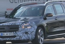 GLB-Class Spied in Germany With Minimal Camo, Looks Ready to Debut