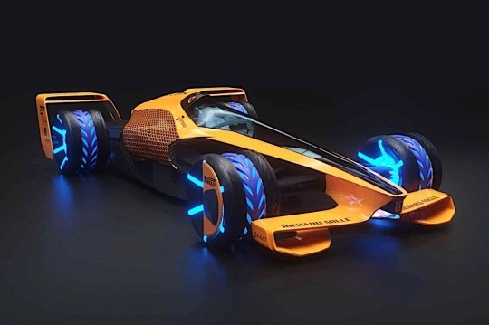 2050 Formula 1 Racing - The McLaren MCLExtreme