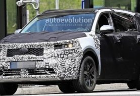 2021 Kia Sorento Spied Being Benchmarked Against BMW X5