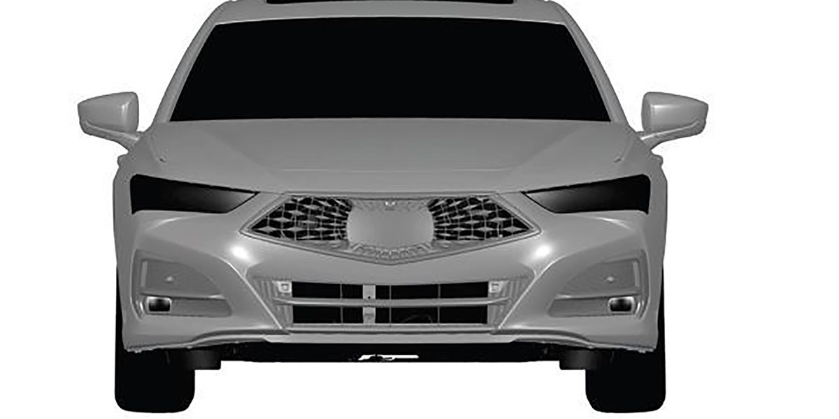 2021 Acura TLX Patent Images Show Off New Luxury Sedan Early