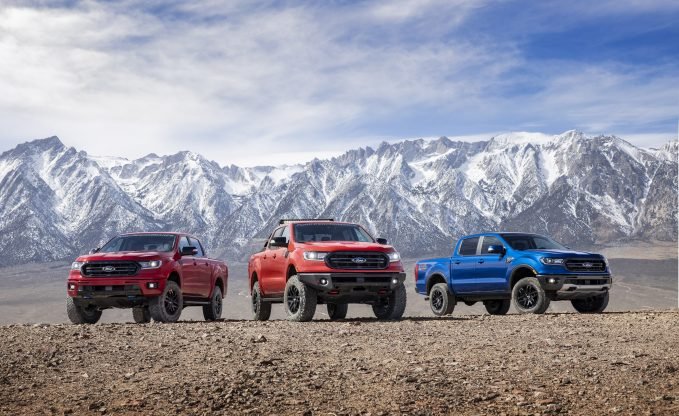 2019 and 2020 Ford Ranger Gain More Power, Fox Suspension With Three Off-road Packages