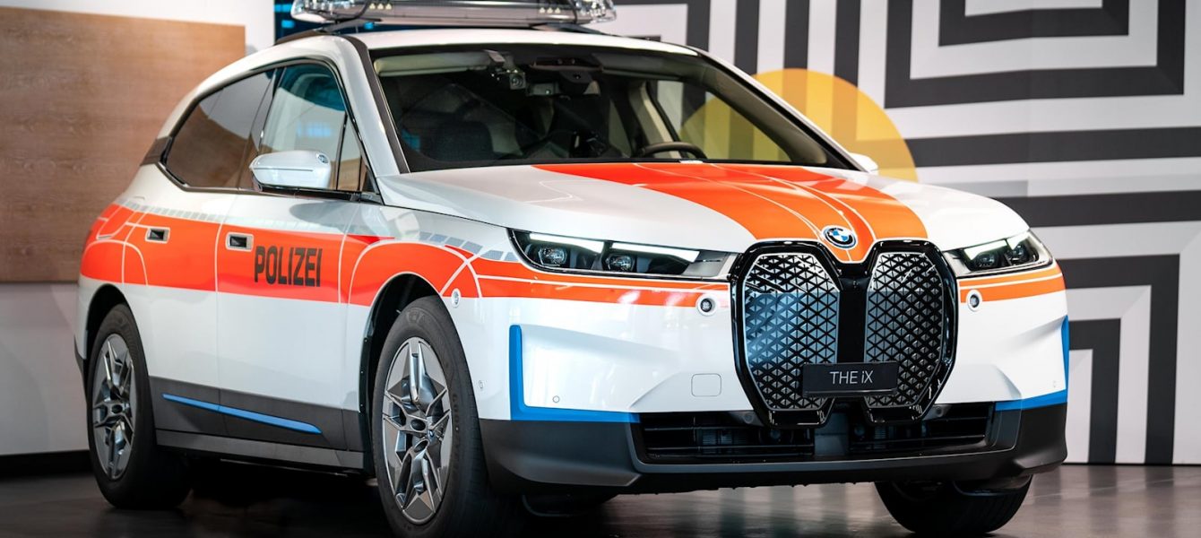 The BMW iX Is Reporting For Duty As A Cop Car