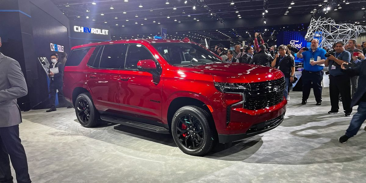 2023 Chevy Tahoe RST Performance Adds a Cop Suspension and More Power