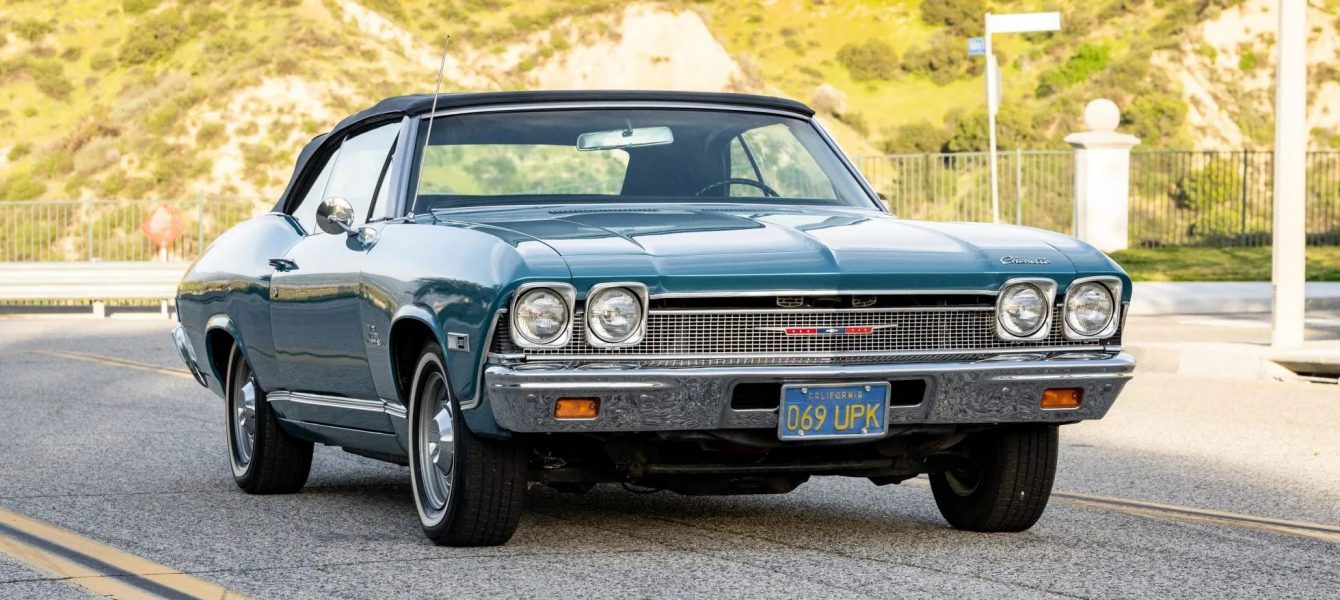 John C. Reilly’s ’68 Chevy Malibu Convertible Is up for Sale on Bring a Trailer