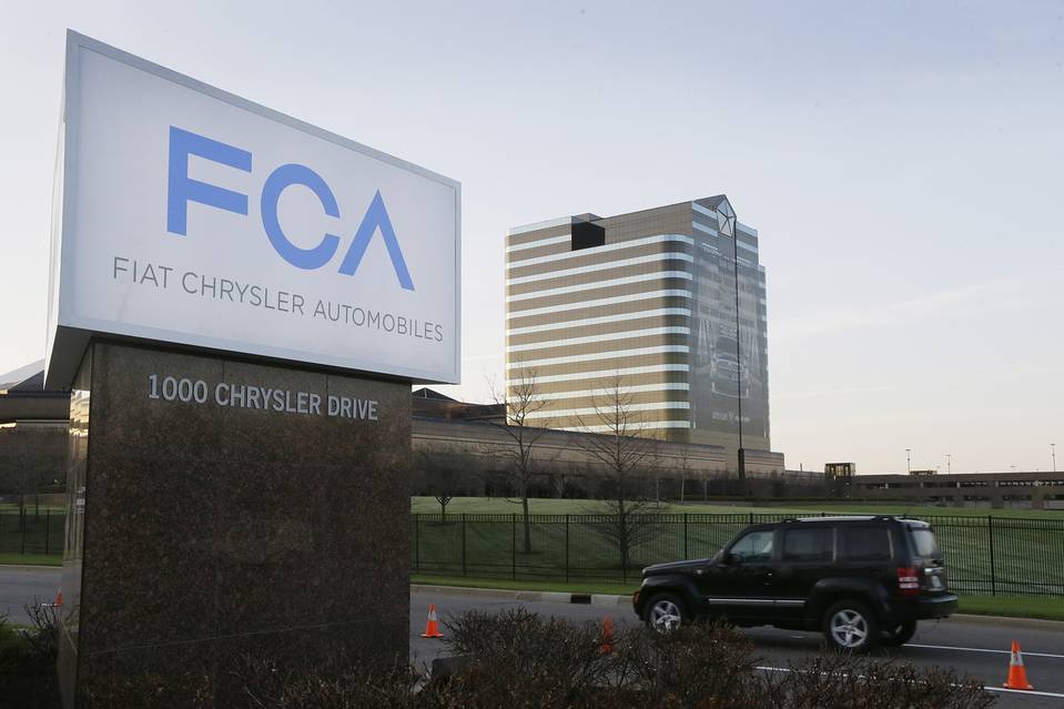 Fiat Chrysler Automobiles world headquarters in Auburn Hills, Mich.