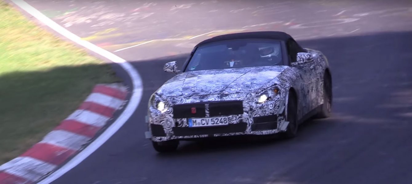 Watch BMW’S Z5 Roadster Tearing It Up on the Nurburgring. The M4 Makes a Cameo