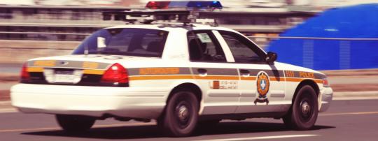 Police cruiser on the move Speeding Fines In the U.S. - The Worst Places To Go Over The Limit In America