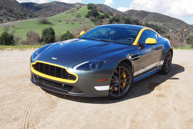2015 Aston Martin V8 Vantage GT Coupe Review