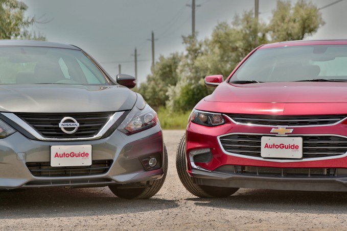 2016 Chevrolet Malibu vs Nissan Altima