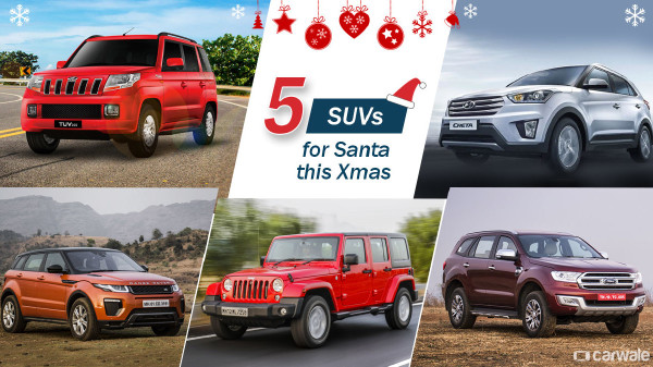 Five SUVs for Santa this Xmas 1 Five SUVs for Santa this Xmas