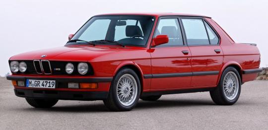 1984 BMW M5 (E28) Ten of the Most Outstanding BMW M Cars of All Time