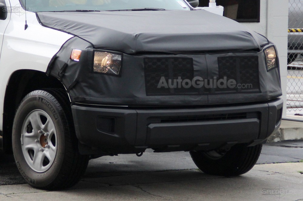 2018 Toyota Tundra Spied Again Showing New Front End