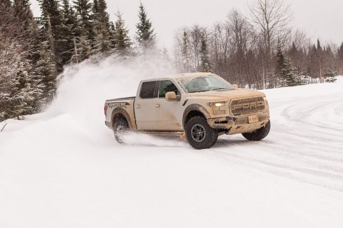 5 Things I Learned Ripping Through the Snow in a 2017 Ford F-150 Raptor