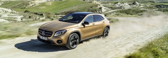 Mercedes-Benz GLA Five Lightest All-Wheel-Drive SUVs Available In Europe in 2017