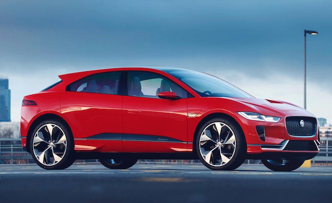 Jaguar I-Pace is Drop Dead Sexy in Photon Red
